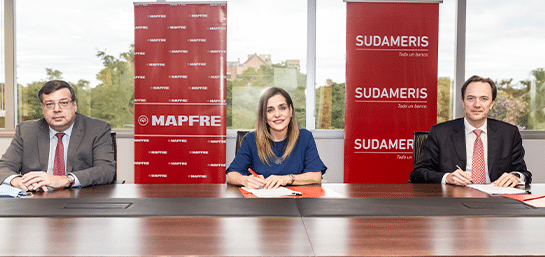 MAPFRE y Sudameris acuerdan alianza para impulsar su negocio