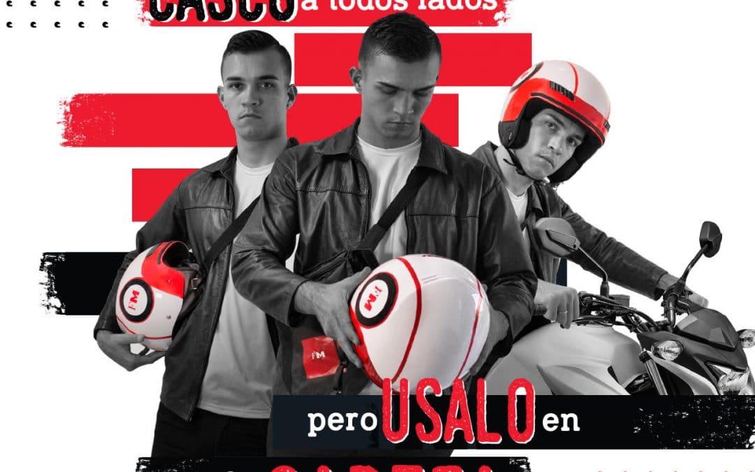 Nueva campaña para promover el uso correcto del casco