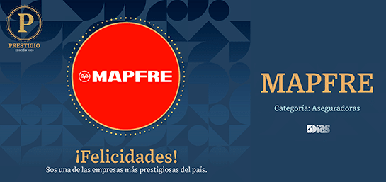 MAPFRE Paraguay ha sido premiada en Punta del Este con el premio “PRESTIGIO”